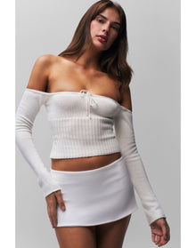 Bayberi Sweater | White