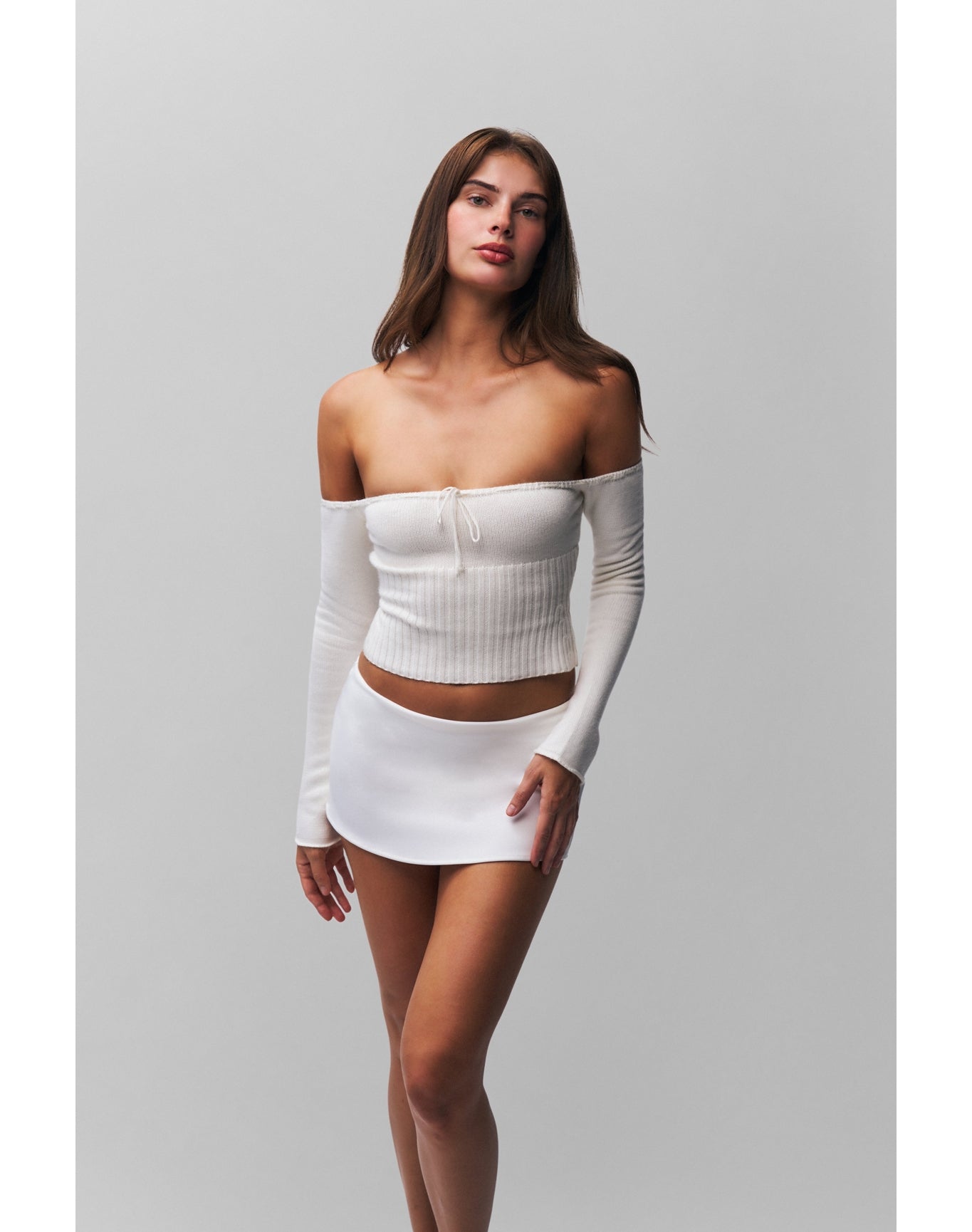 Bayberi Sweater | White