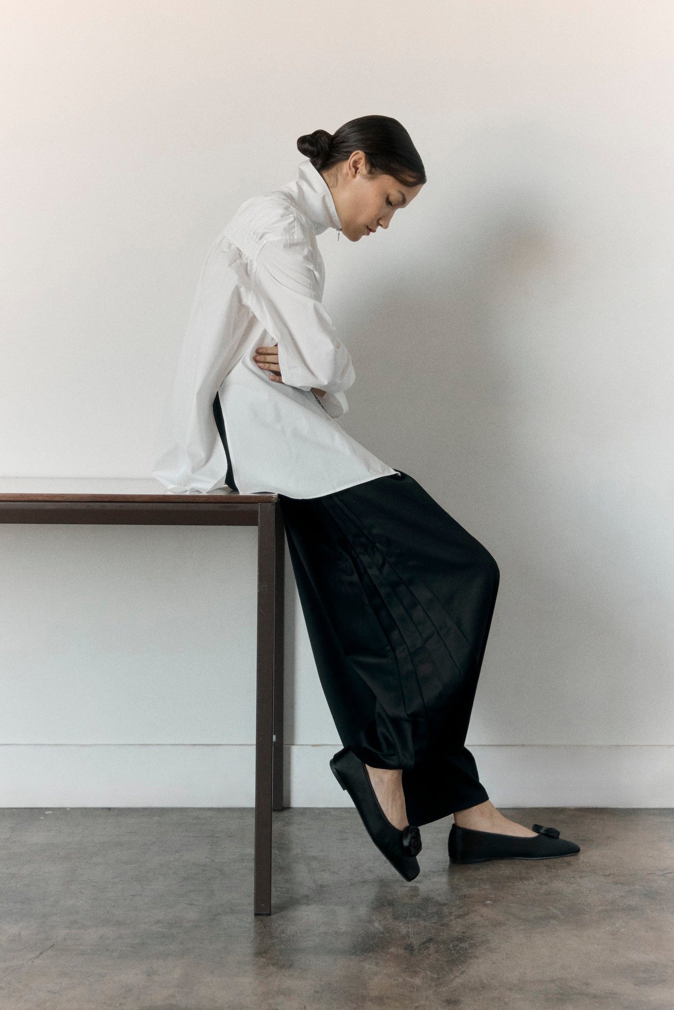 Charlotte | Anaya Side-Pleat Pant in Size Small