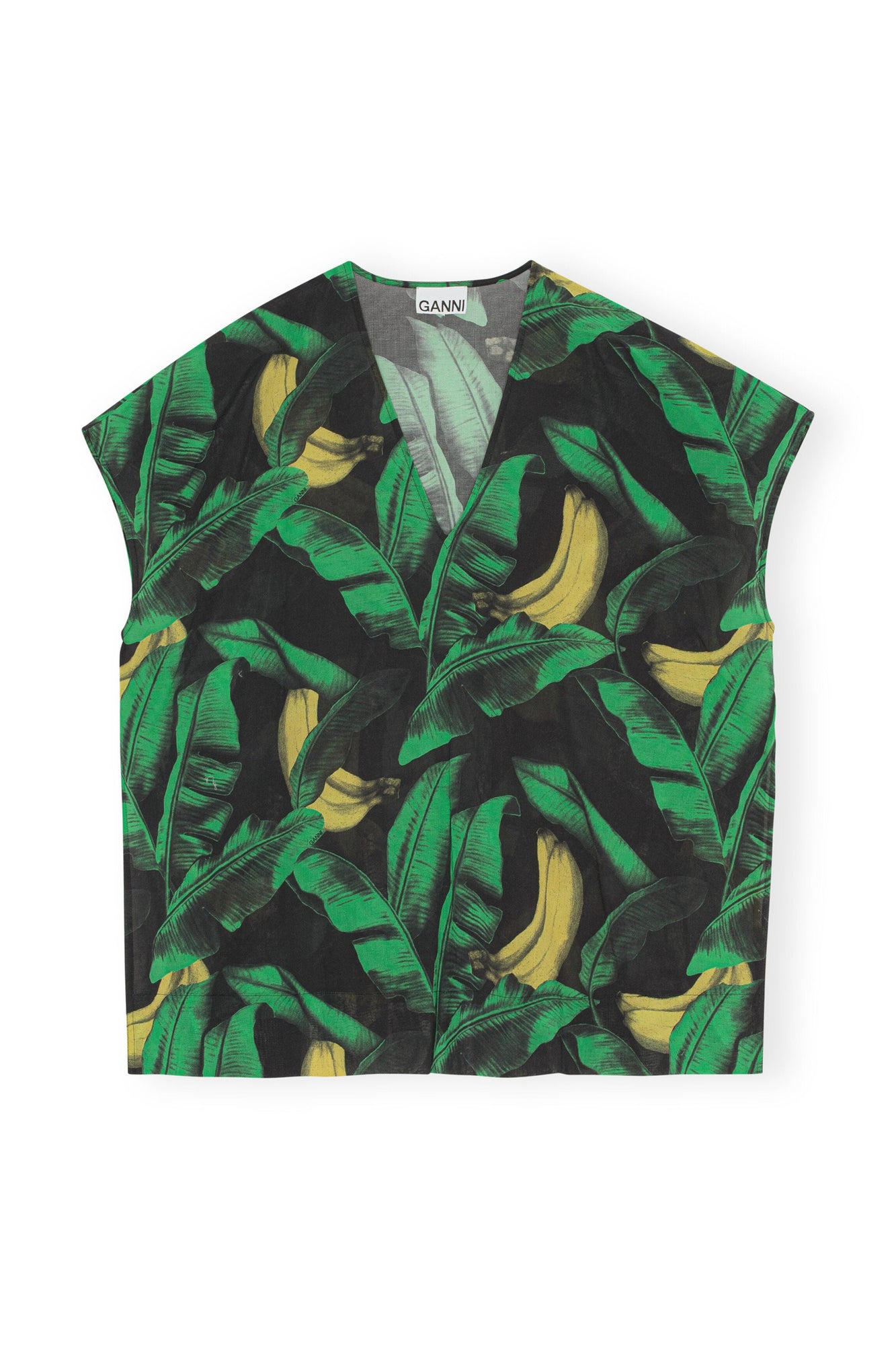 Beach Kaftan | Banana Tree Black