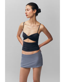 Beia Twist Top | Black