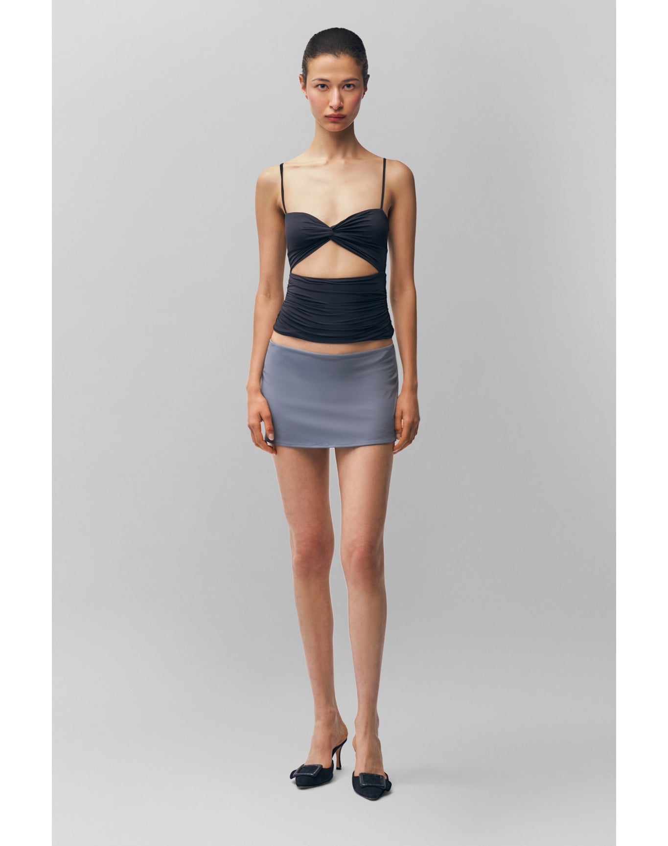 Beia Twist Top | Black