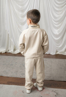 Beige Modal Track Suit