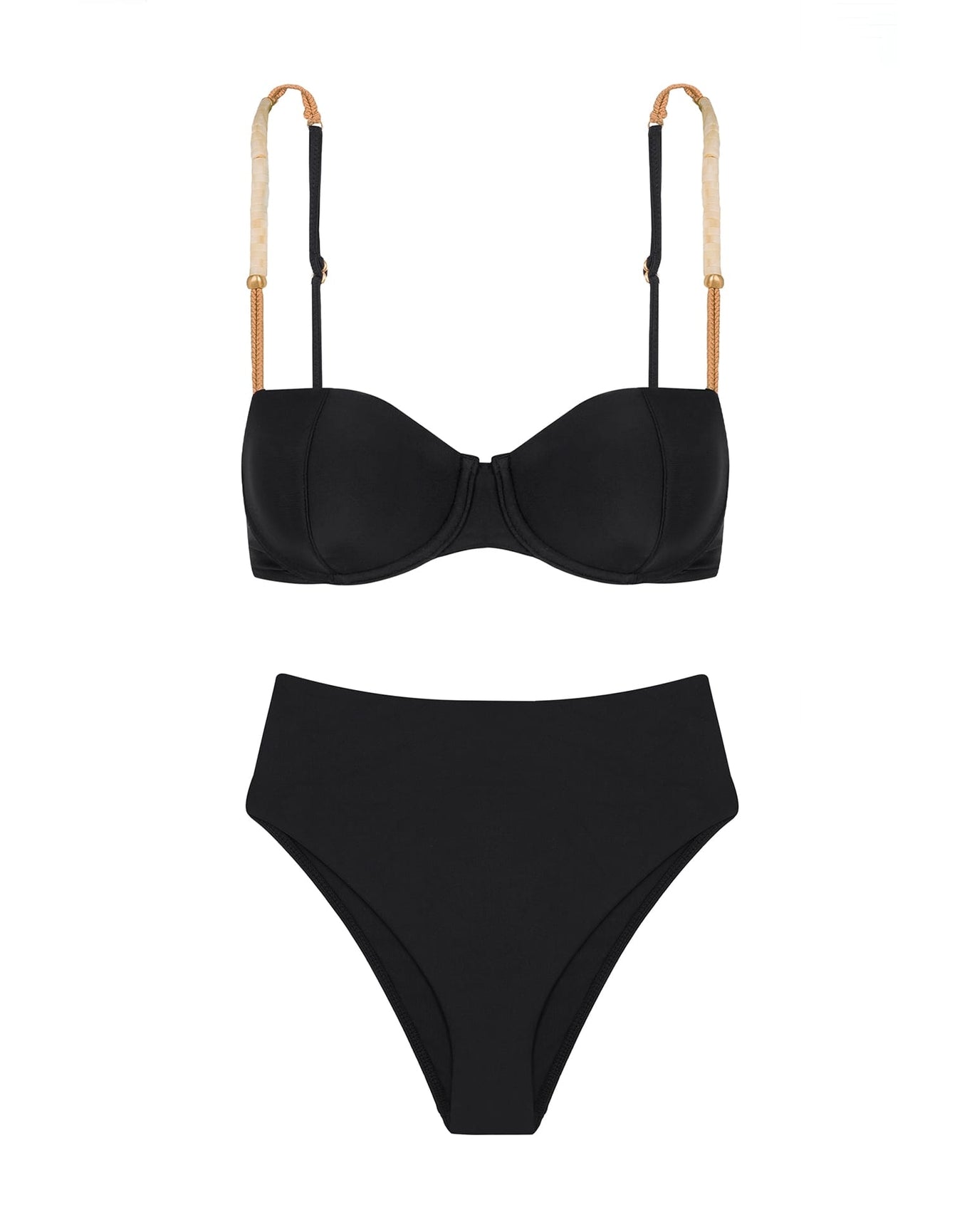 Bela Hot Pant Bottom | Brazilian Cut | Black