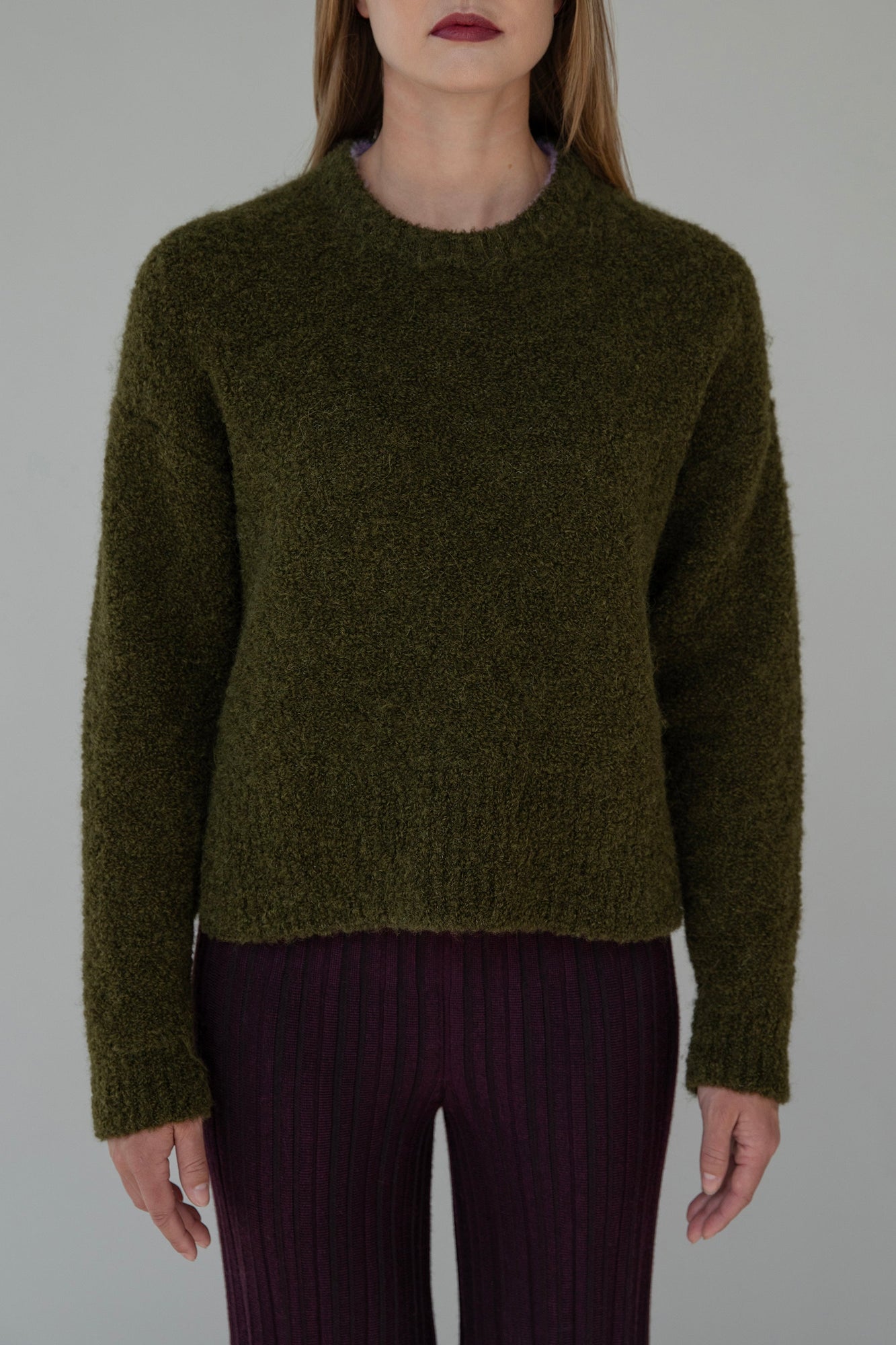 Belle Boucle Pullover | Hunter