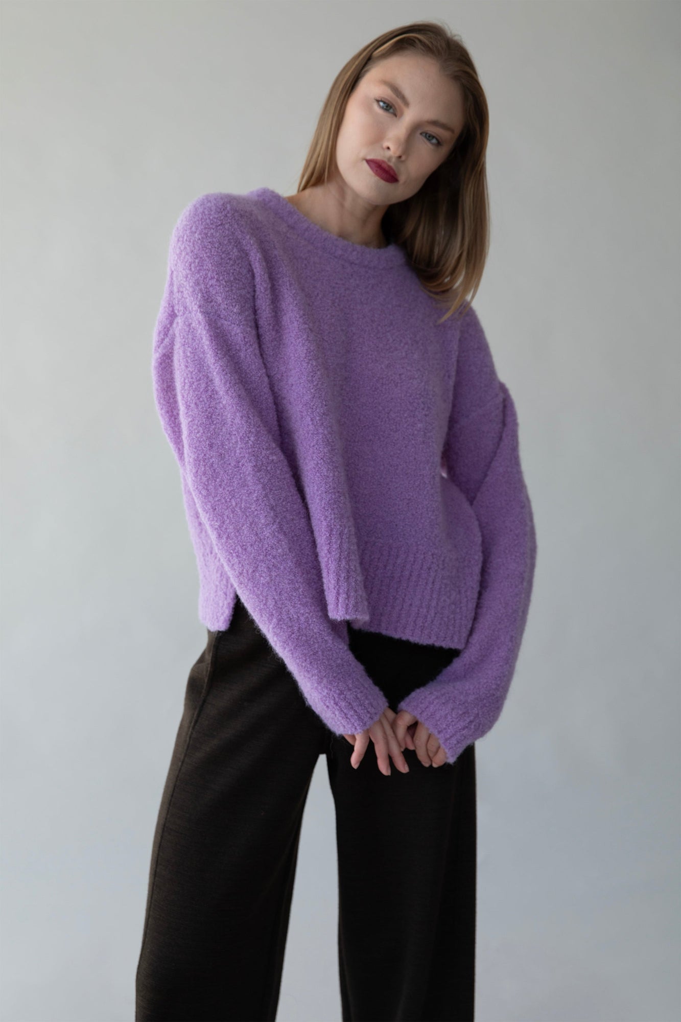 Belle Boucle Pullover | Iris