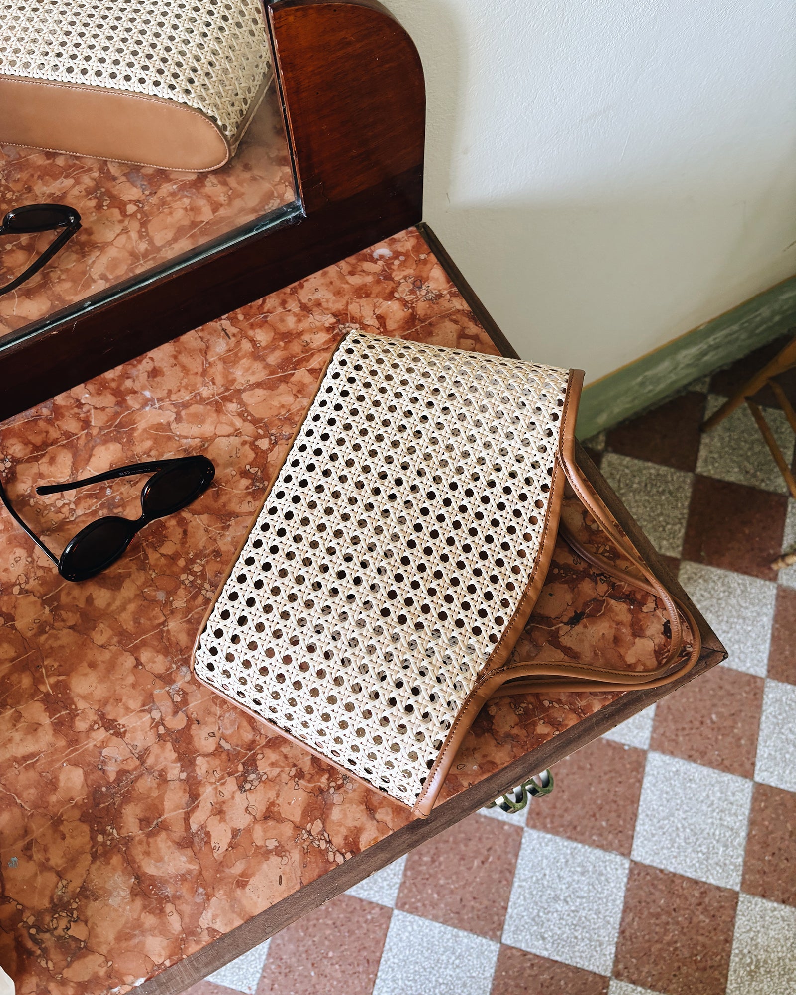 Odette Bag - Rattan | Cream