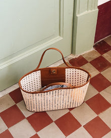 Odette Bag - Rattan | Cream
