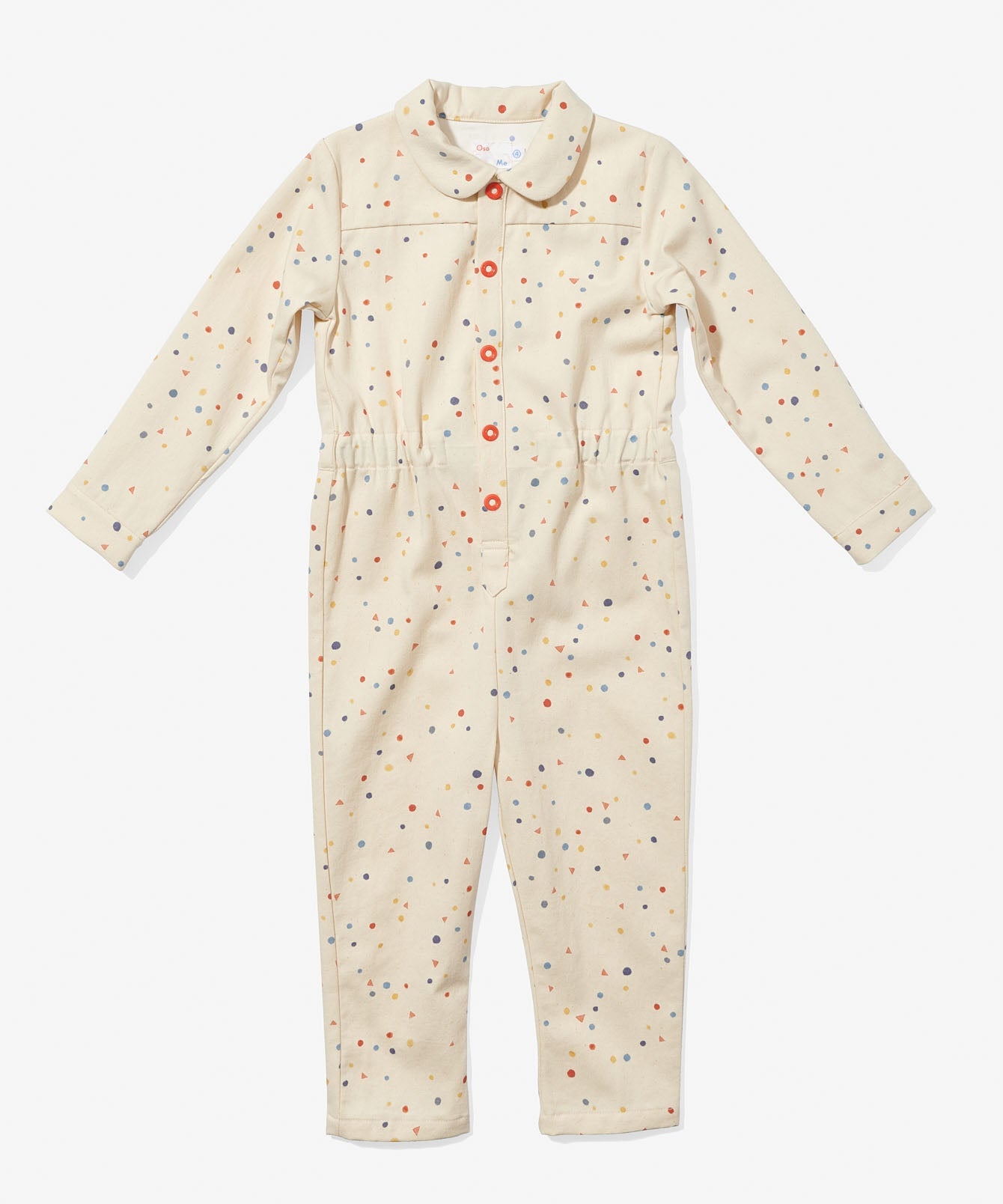 Kids Unisex | Bennie Jumpsuit | White/Multi