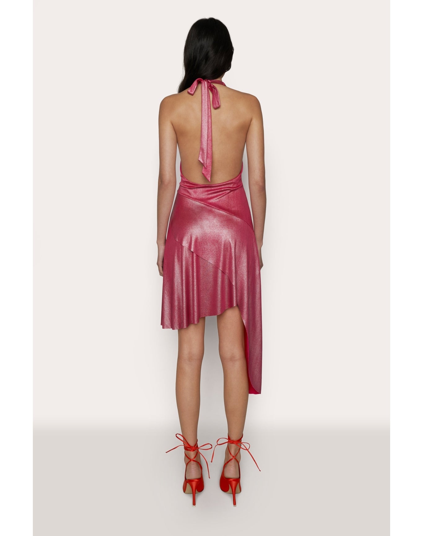Besora Wrap Dress | Fatale Pink