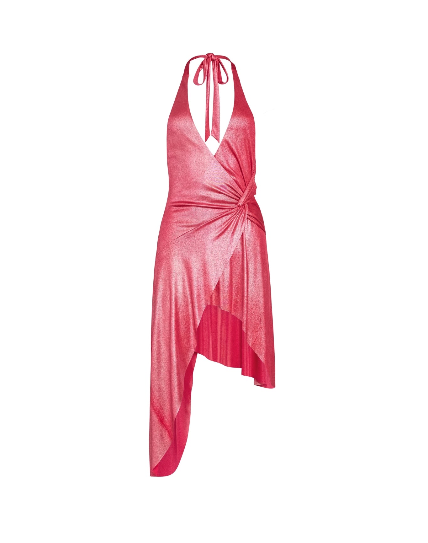 Besora Wrap Dress | Fatale Pink