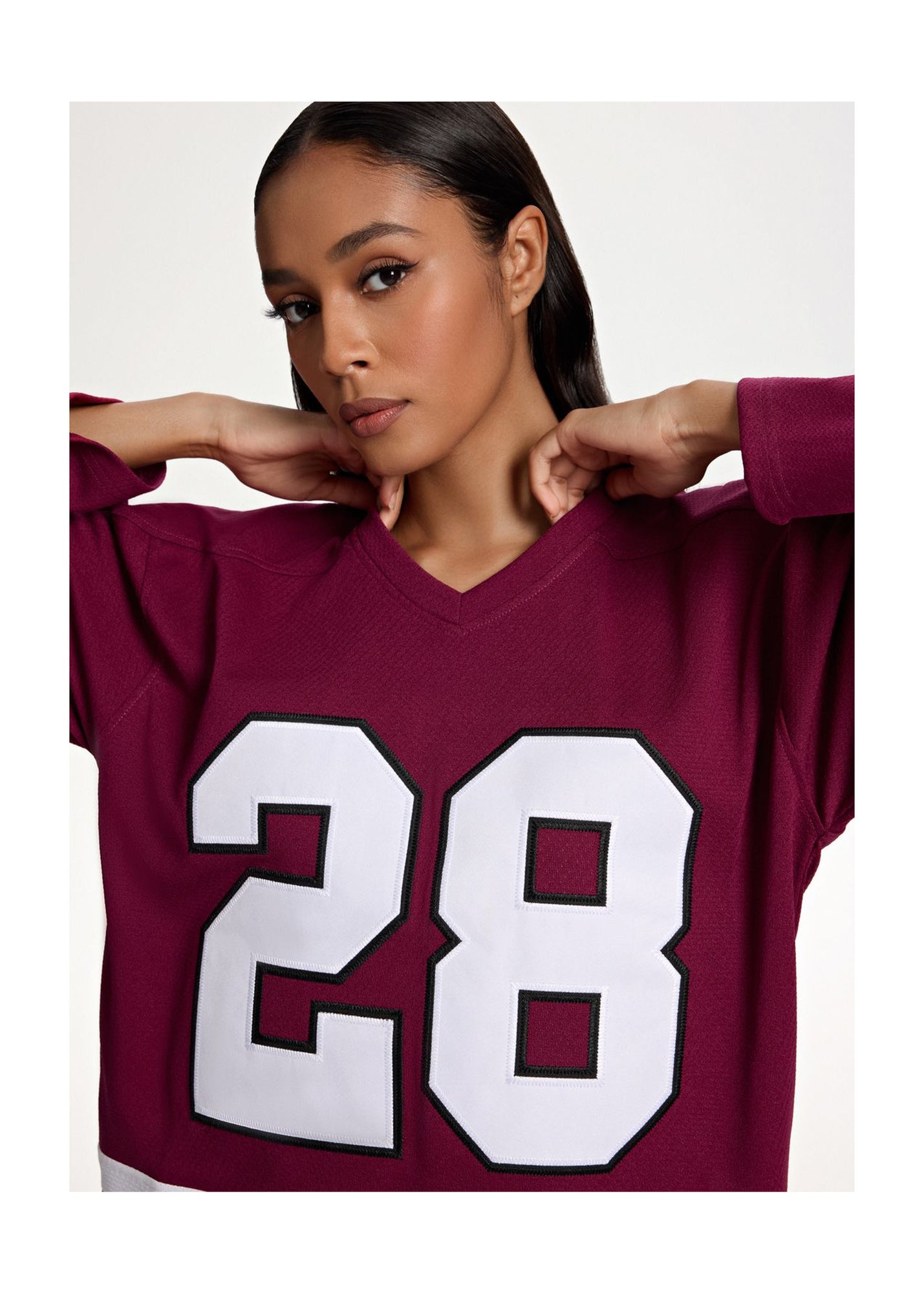 Better League Hockey Jersey | Burgundy