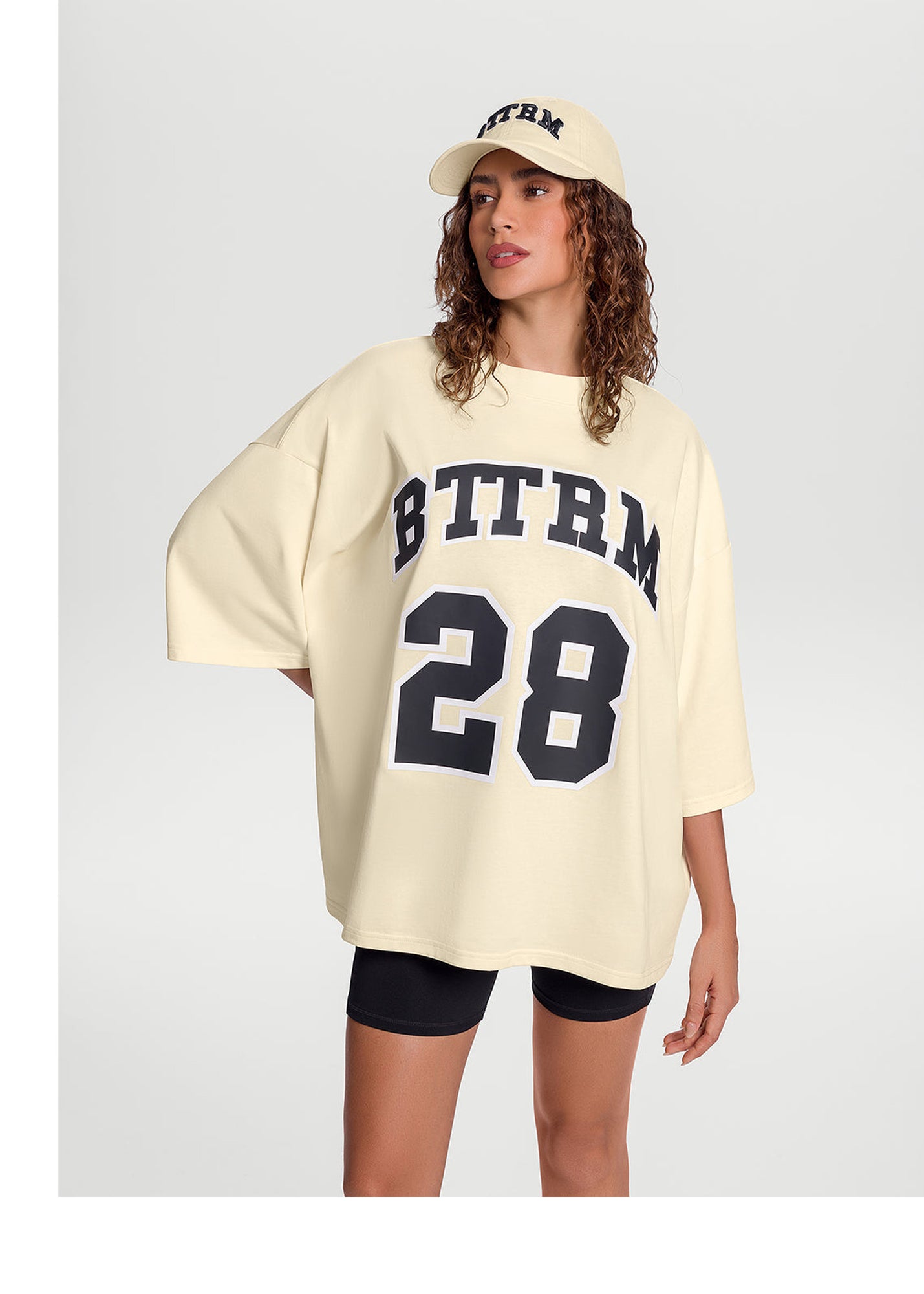 Better League Oversized Tee | Creamy White