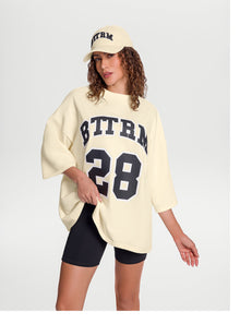 Better League Oversized Tee | Creamy White