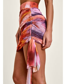 Bina Mesh Skirt | Dandi Print