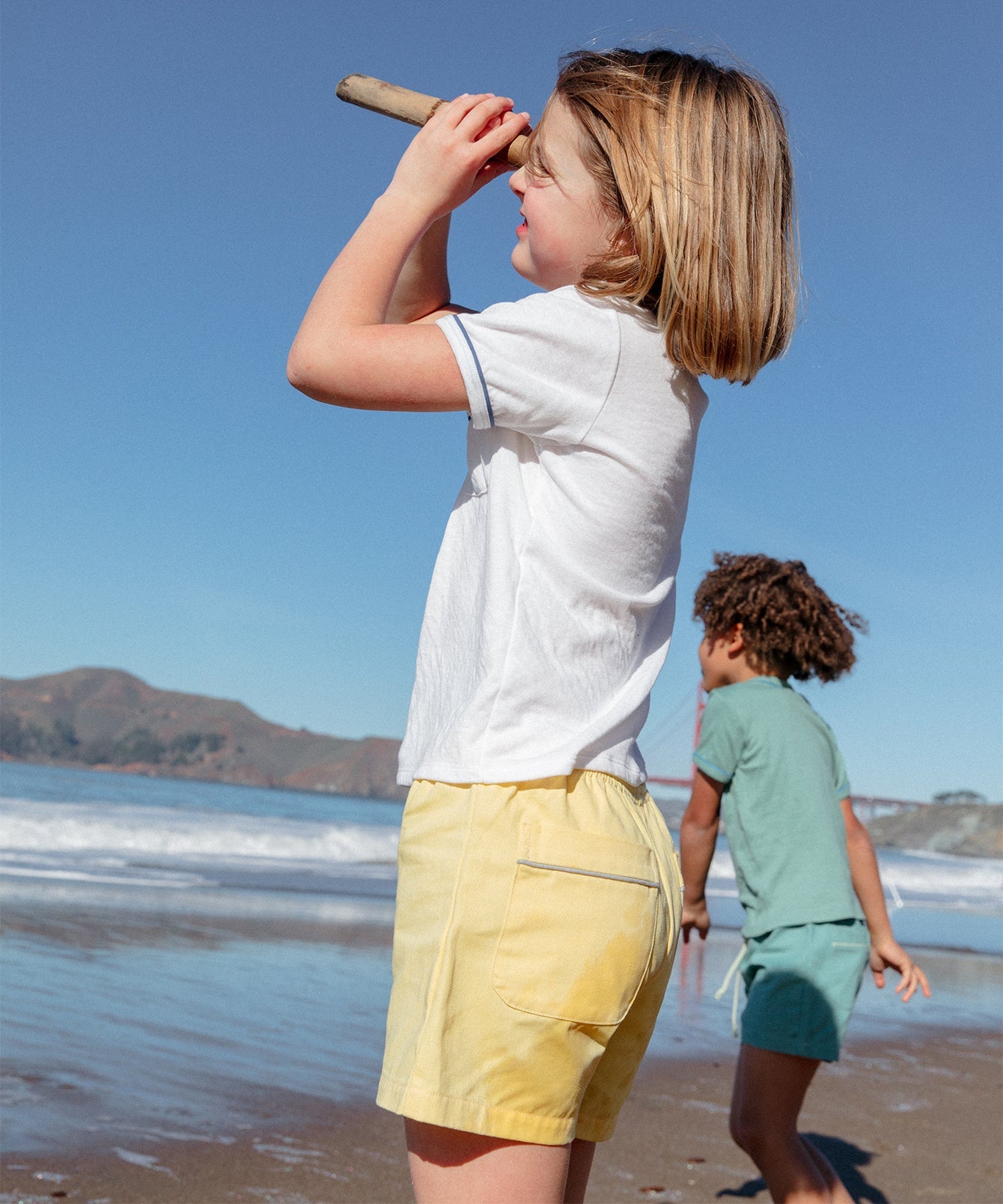 Kids Unisex | Bingo Short | Yellow