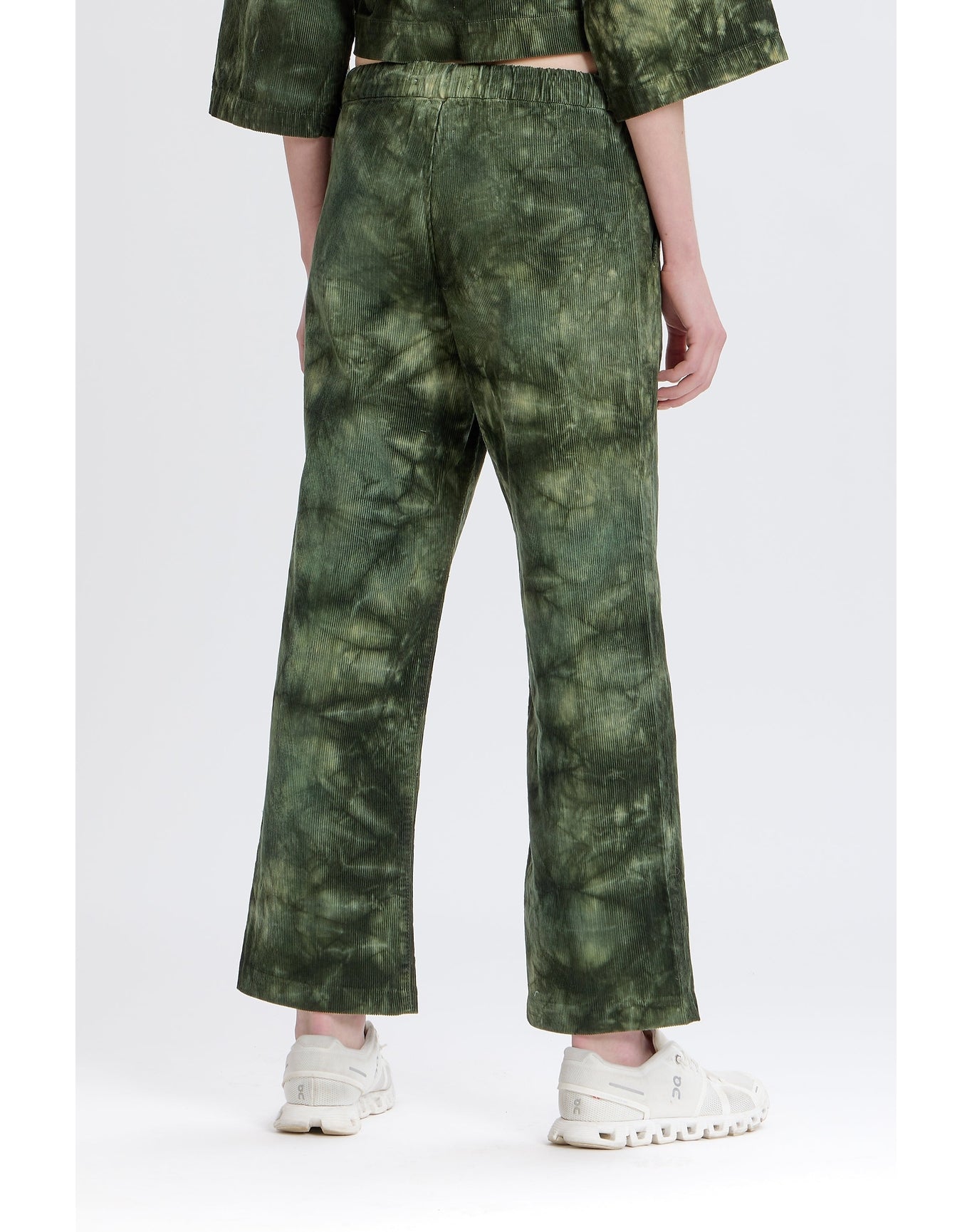 Birdie Corduroy Pant | Army Tie Dye