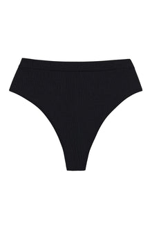 Paulina Bikini Bottom | Black Rib