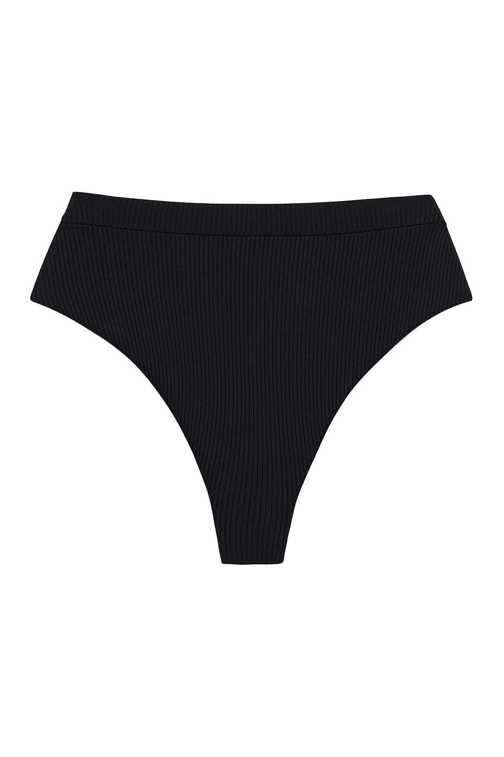 Paulina Bikini Bottom | Black Rib