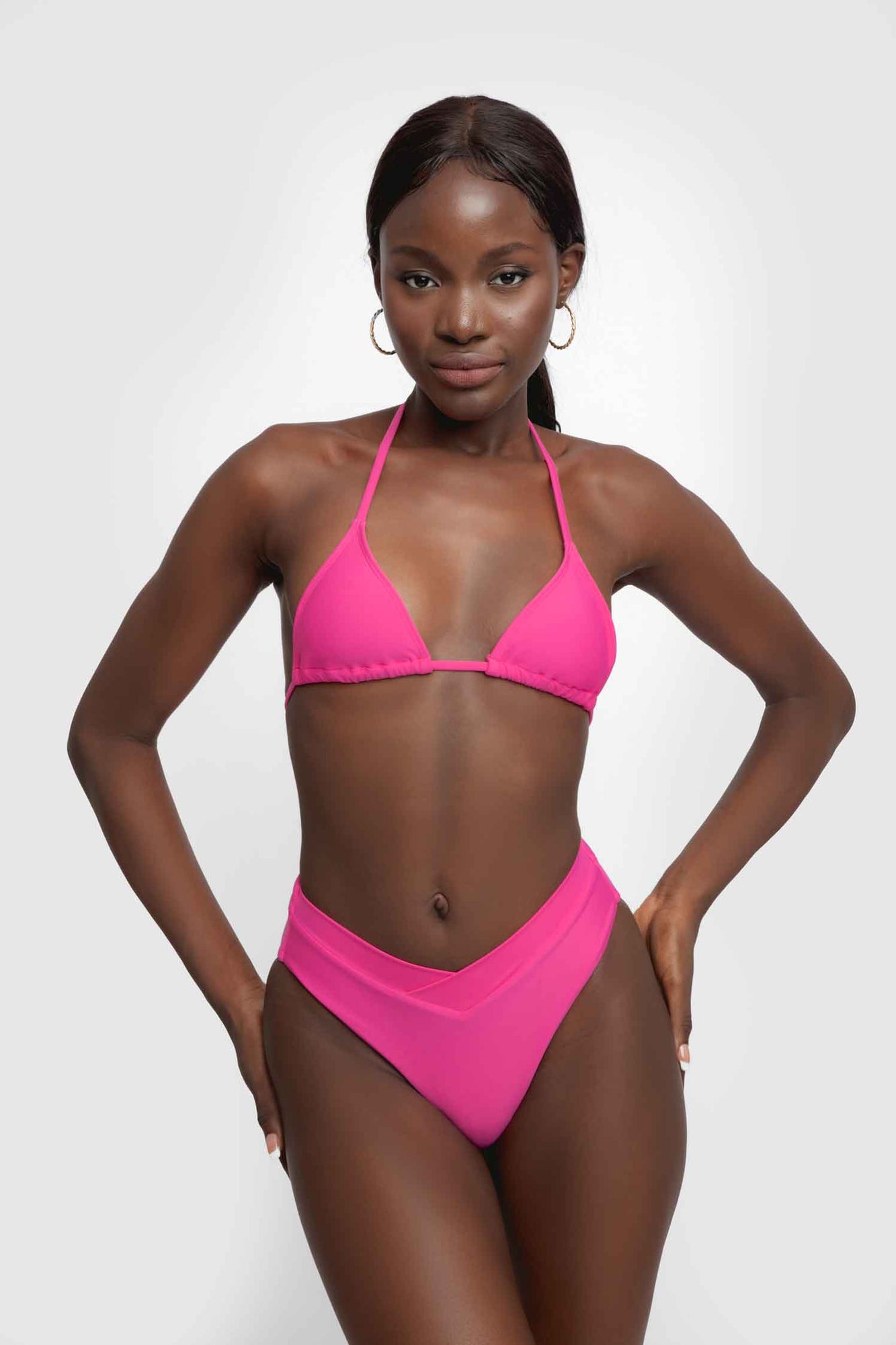 Women | Triangle Top | Kyoto Pink