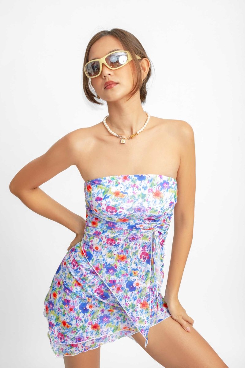 Women | Aaliyah Mini Mesh Set | Wildflowers