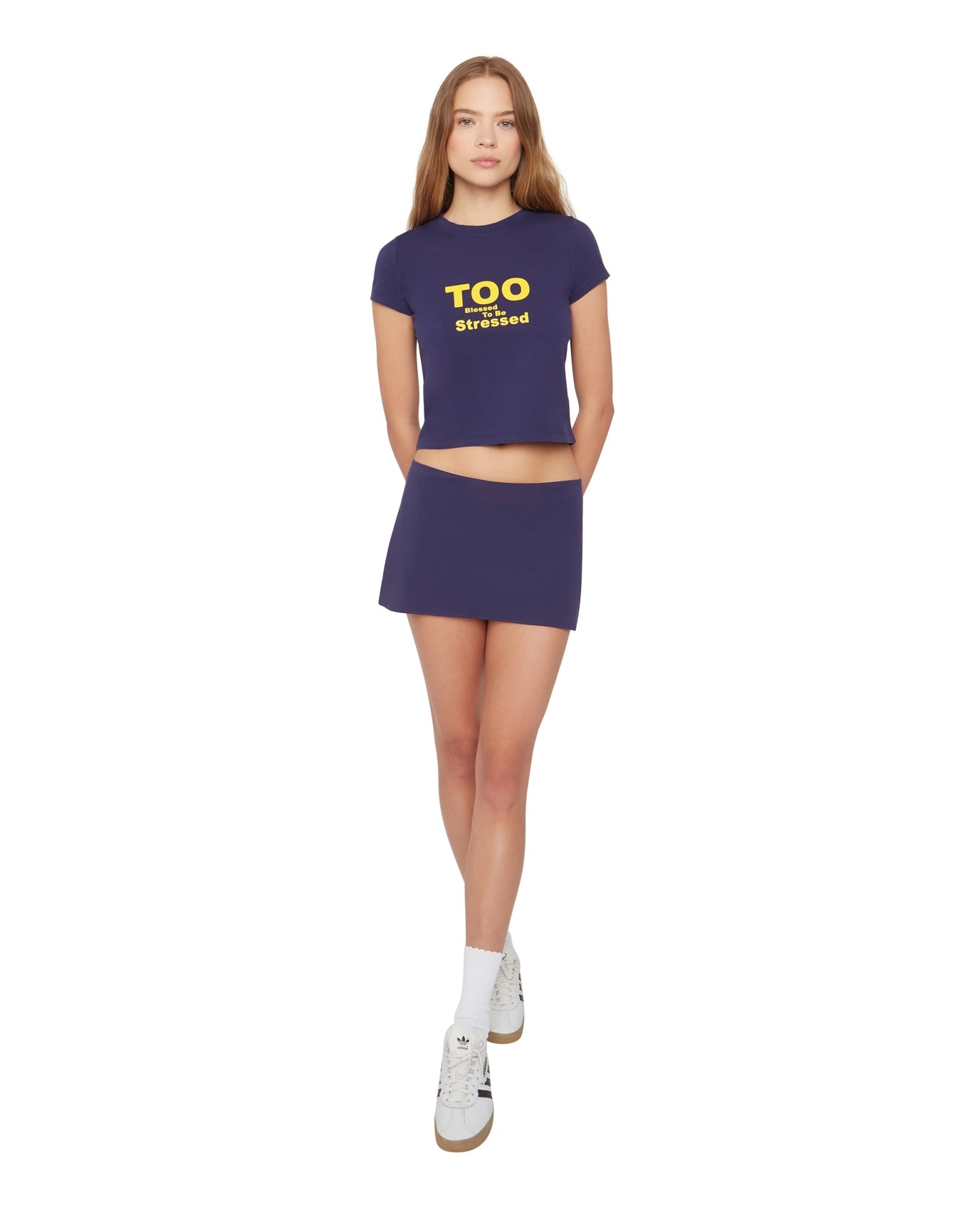 Blessed Tee | Navy