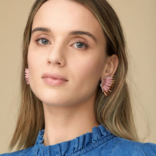 Mini Madeline Earrings | Blush/Rose Gold | 14K Gold Plated Brass