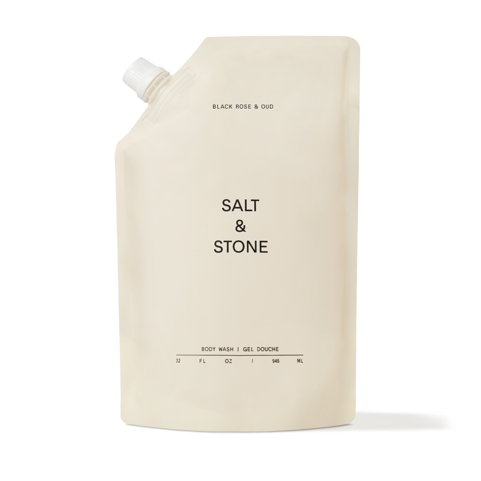 Body Wash Refillable Pouch | Black Rose & Oud | 32 FL OZ/946 ML