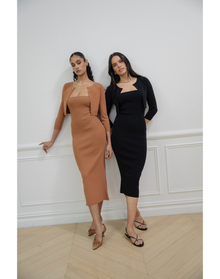 Bodycon Midi Dress | Bran