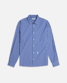 Bold Striped Shirting | Blue