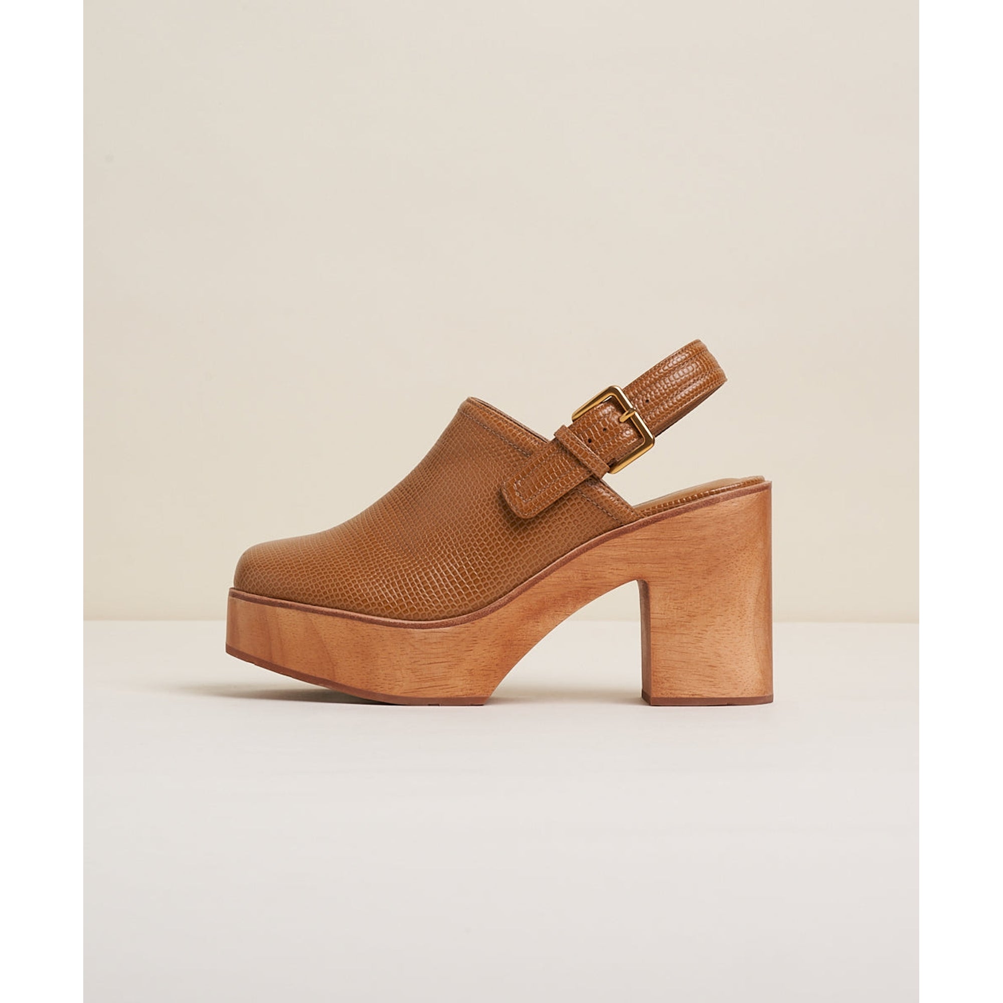 Bonnie Platform Clog | Bamboo