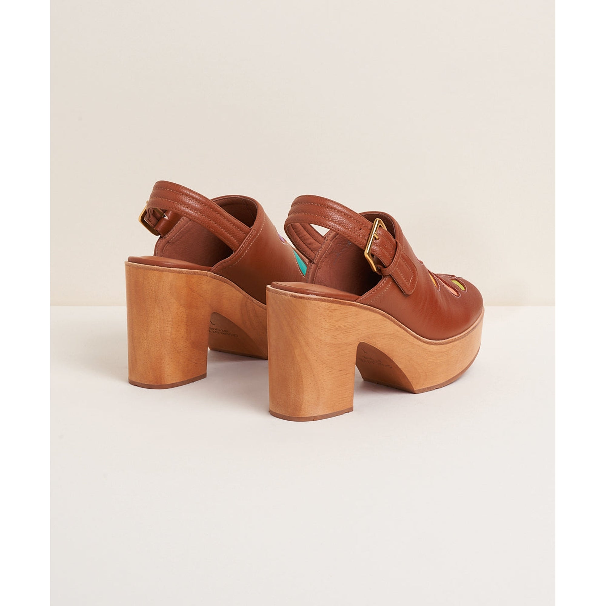 Bonnie Platform Clog | Whiskey Floral