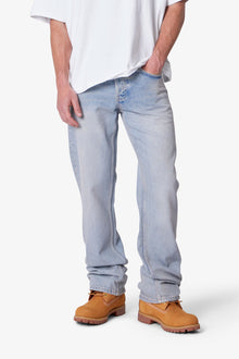 Bootcut Denim | Light Sand Washed Blue