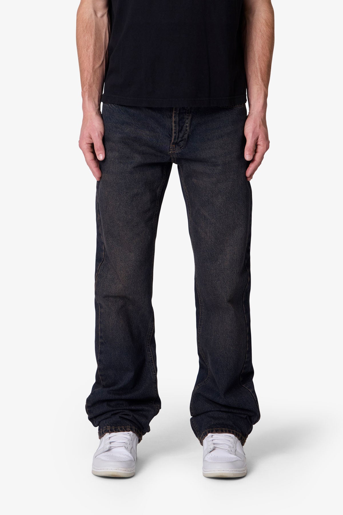 Bootcut Denim | Washed Brown