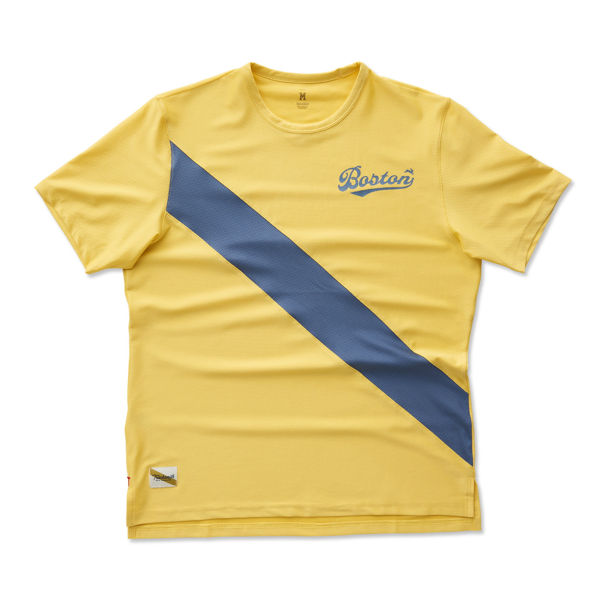 Mens | Boston Tee | Cornsilk/Bering Sea