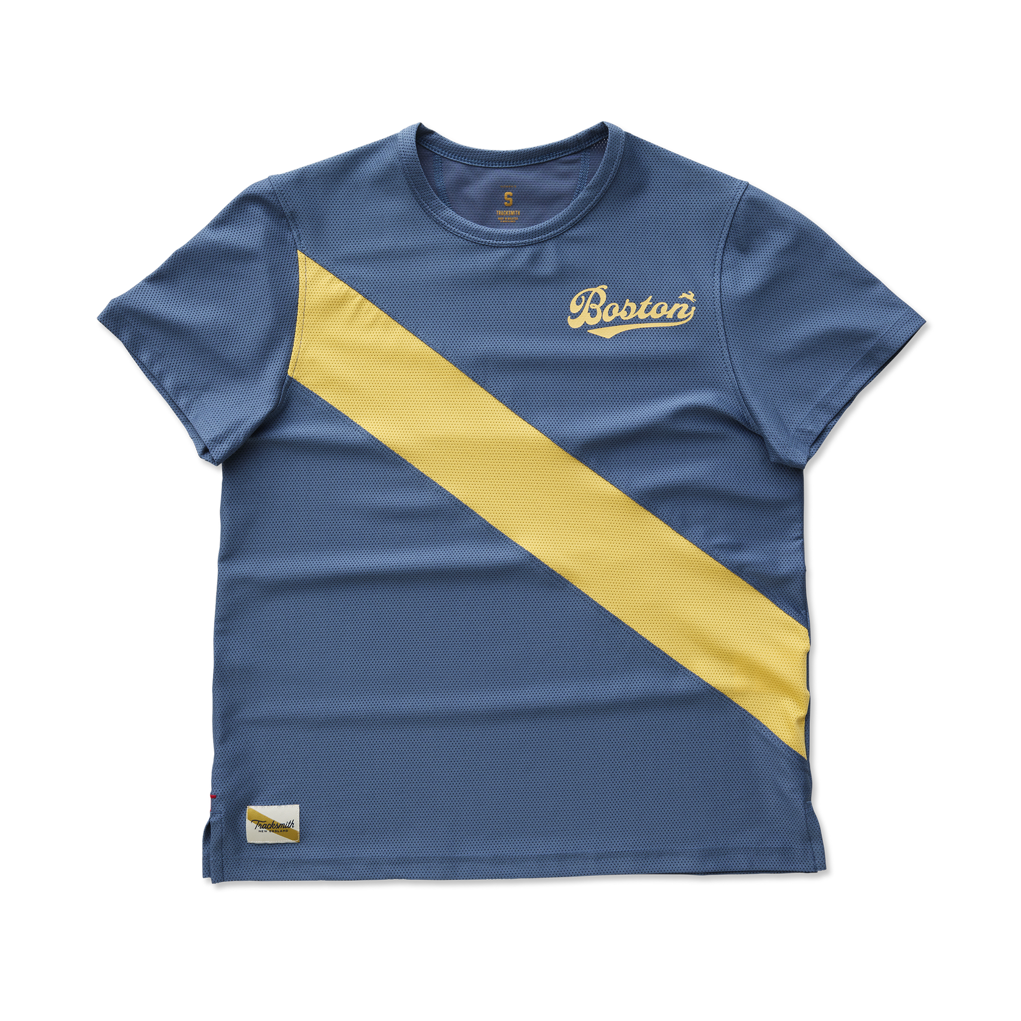Womens | Boston Tee | Bering Sea/Cornsilk