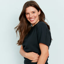 Heavyweight Modal French Terry Lounge Tee | Black