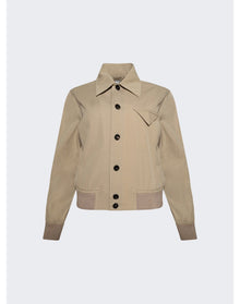 Bottega Veneta | Women | Compact Blouson Jacket | Sand