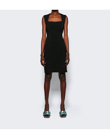 Bottega Veneta | Women | Compact Mini Dress | Black