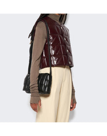 Bottega Veneta | Women | Intreccio Crossbody Bag | Black x Gold