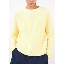 Boxy Crew Neck Jumper | Women | Lemon