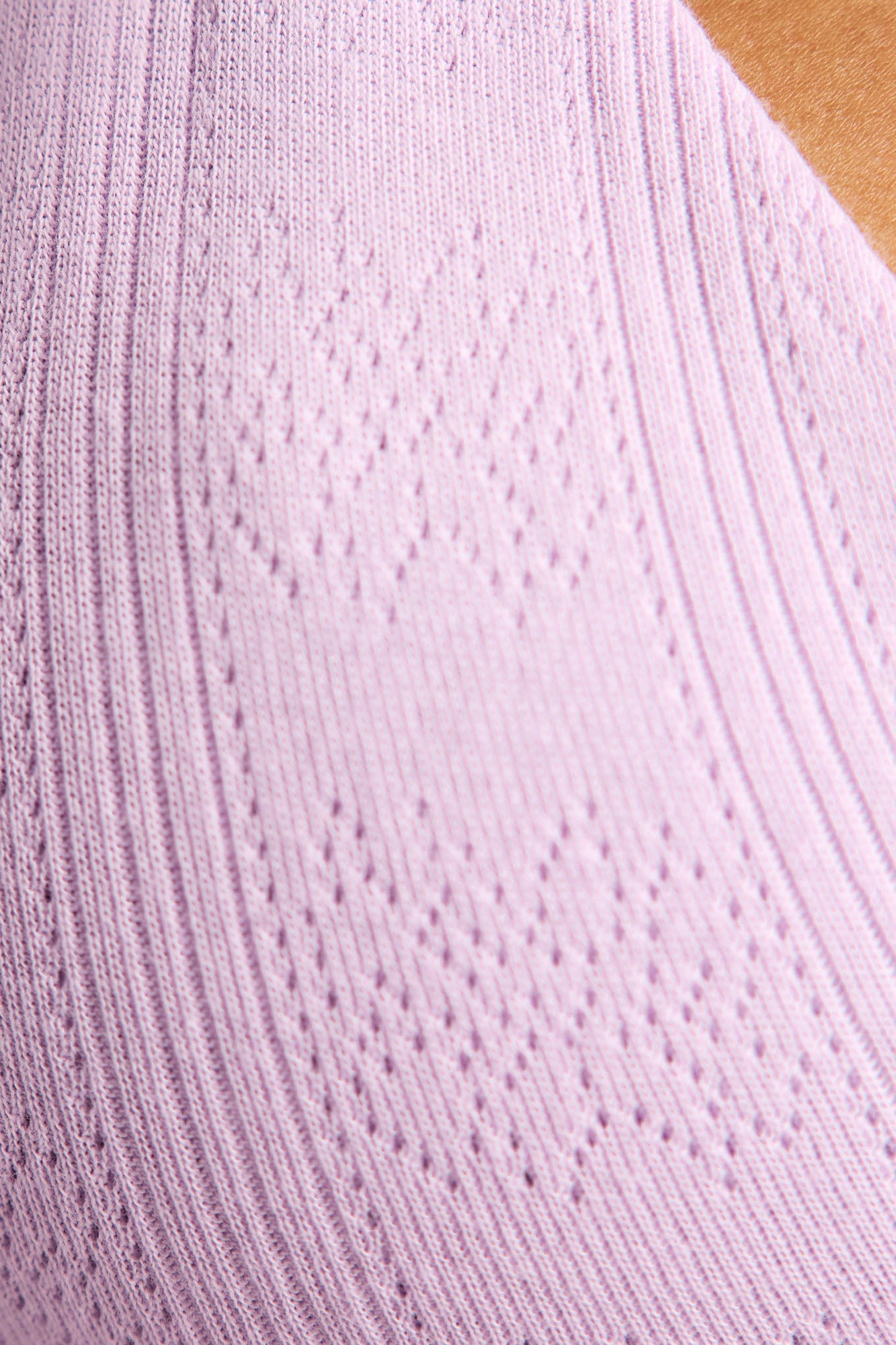 Pointelle Mini Bra | Lilac