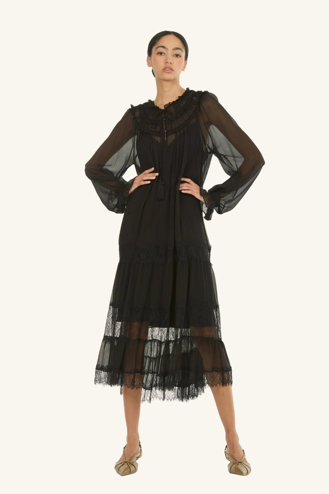 Bree Maxi Dress | Black