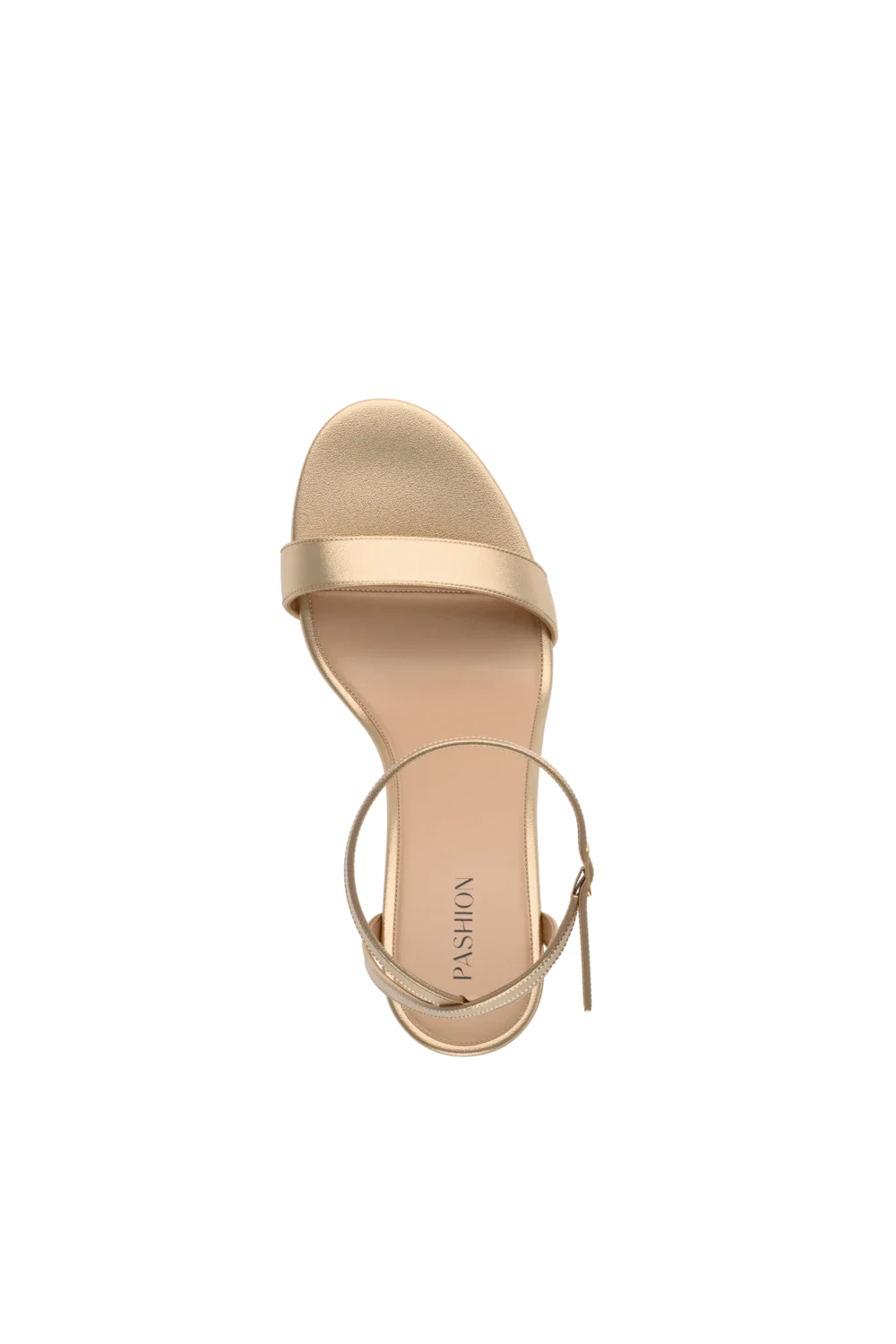 The Brenna Flat | Matte Gold