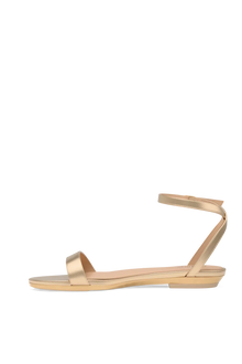 The Brenna Flat | Matte Gold