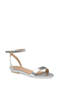 The Brenna Flat | Matte Silver