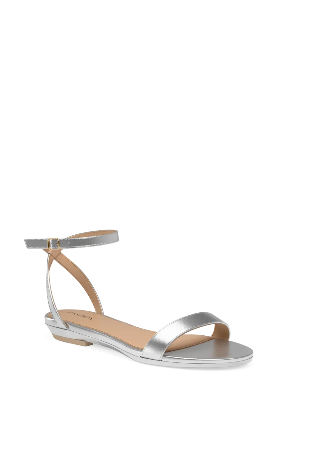 The Brenna Flat | Matte Silver