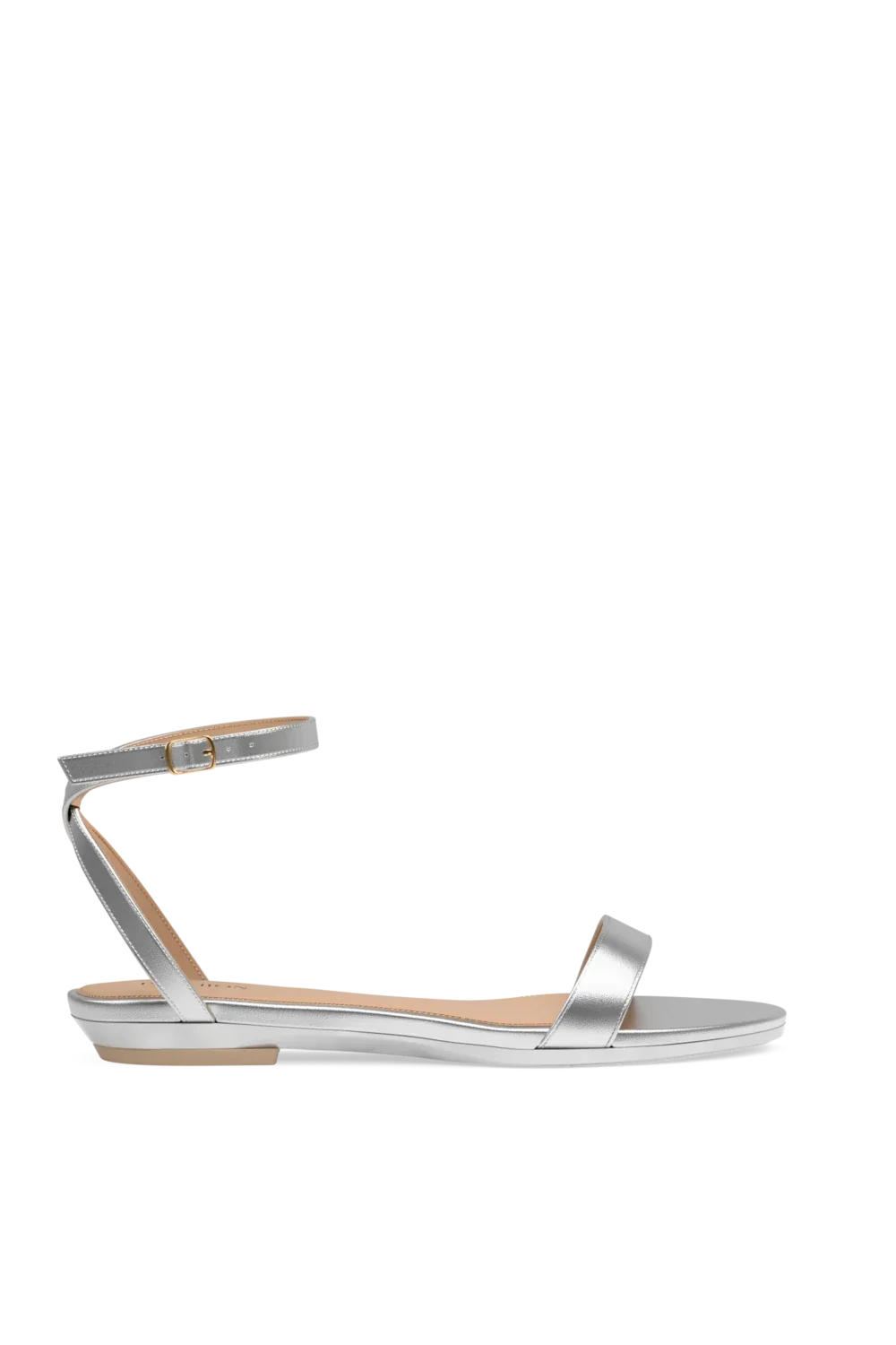 The Brenna Flat | Matte Silver