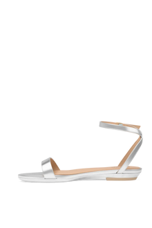 The Brenna Flat | Matte Silver
