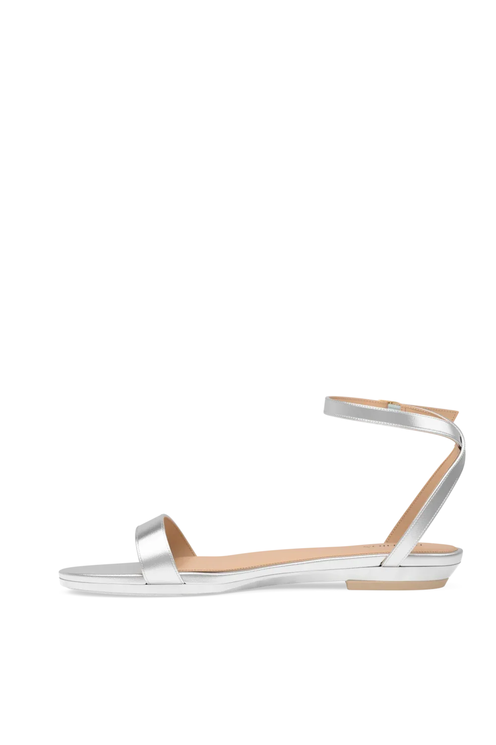 The Brenna Flat | Matte Silver